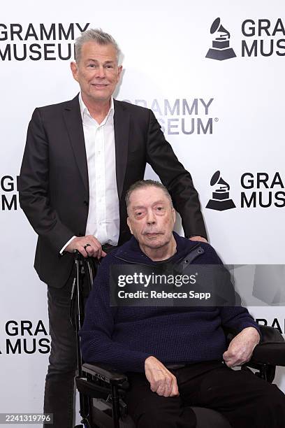 David Foster and Tim Curry attend Celebrating the Music of The Rocky Horror Picture Show at GRAMMY Museum L.A. Live on October 15, 2025 in Los...