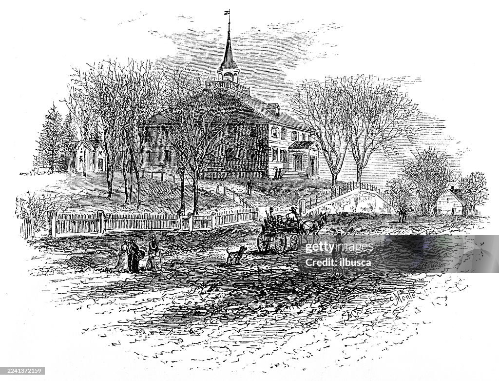 Plymouth County, Massachusetts, Old Meeting House, "The Ship", Hingham