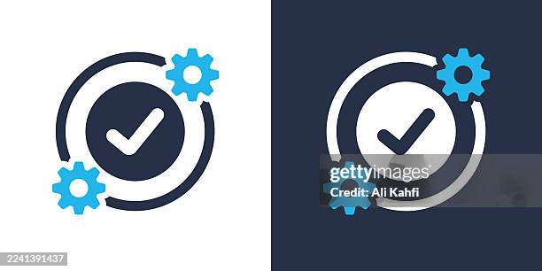 optimization glyph solid icon. solid icon that can be applied anywhere, simple, pixel perfect and modern style. - task force stock illustrations
