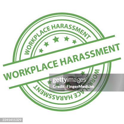 Workplace harassment rubber seal stamp Workplace harassment rubber seal stamp