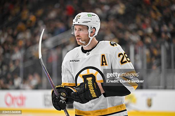 Boston Bruins v Vegas Golden Knights, News Photo