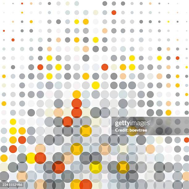 abstract colorful circle bubble texture template background - multiple perspectives stock illustrations