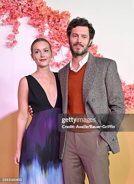 Leighton Meester and Adam Brody attend the Premiere of Netflix's "Nobody Wants This" Season 2 at The Egyptian Theatre Hollywood on October 16, 2025...