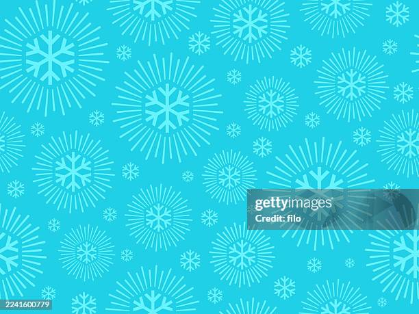 seamless blue elegant snow christmas holiday background - frosted window winter stock illustrations