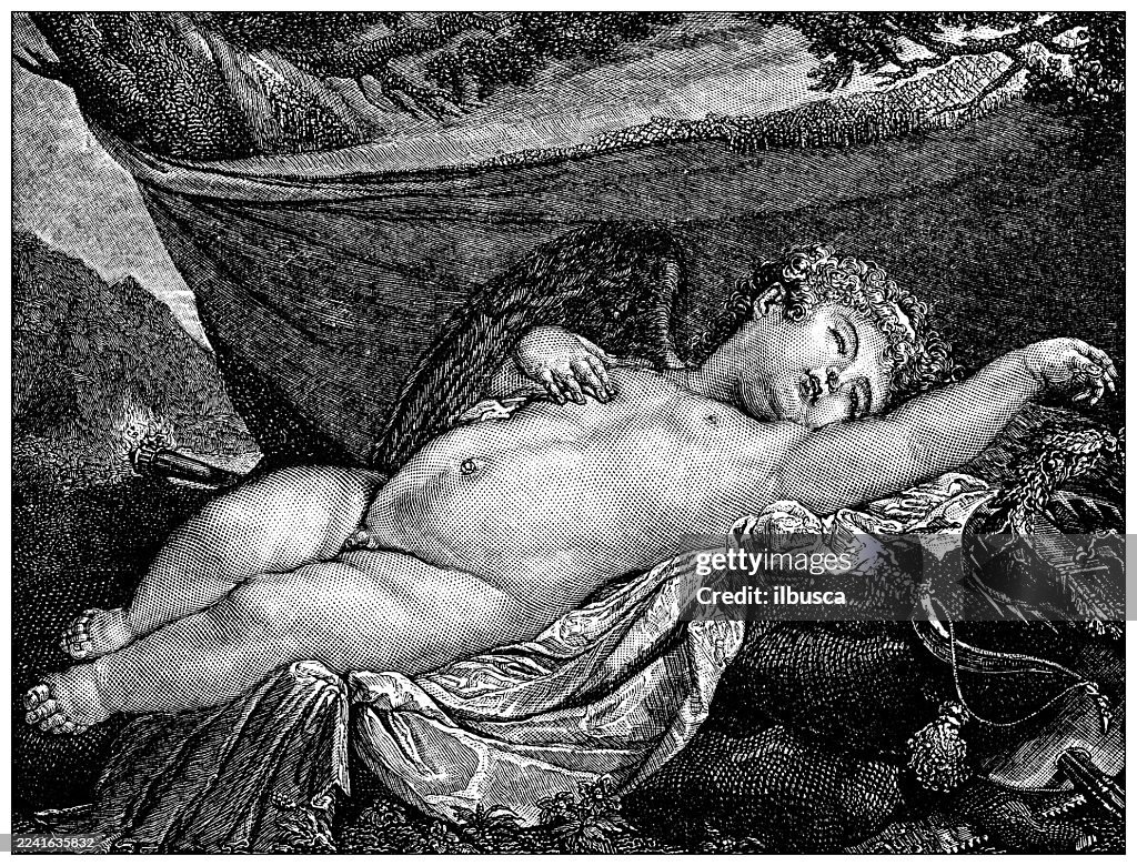 Cupid Sleeping