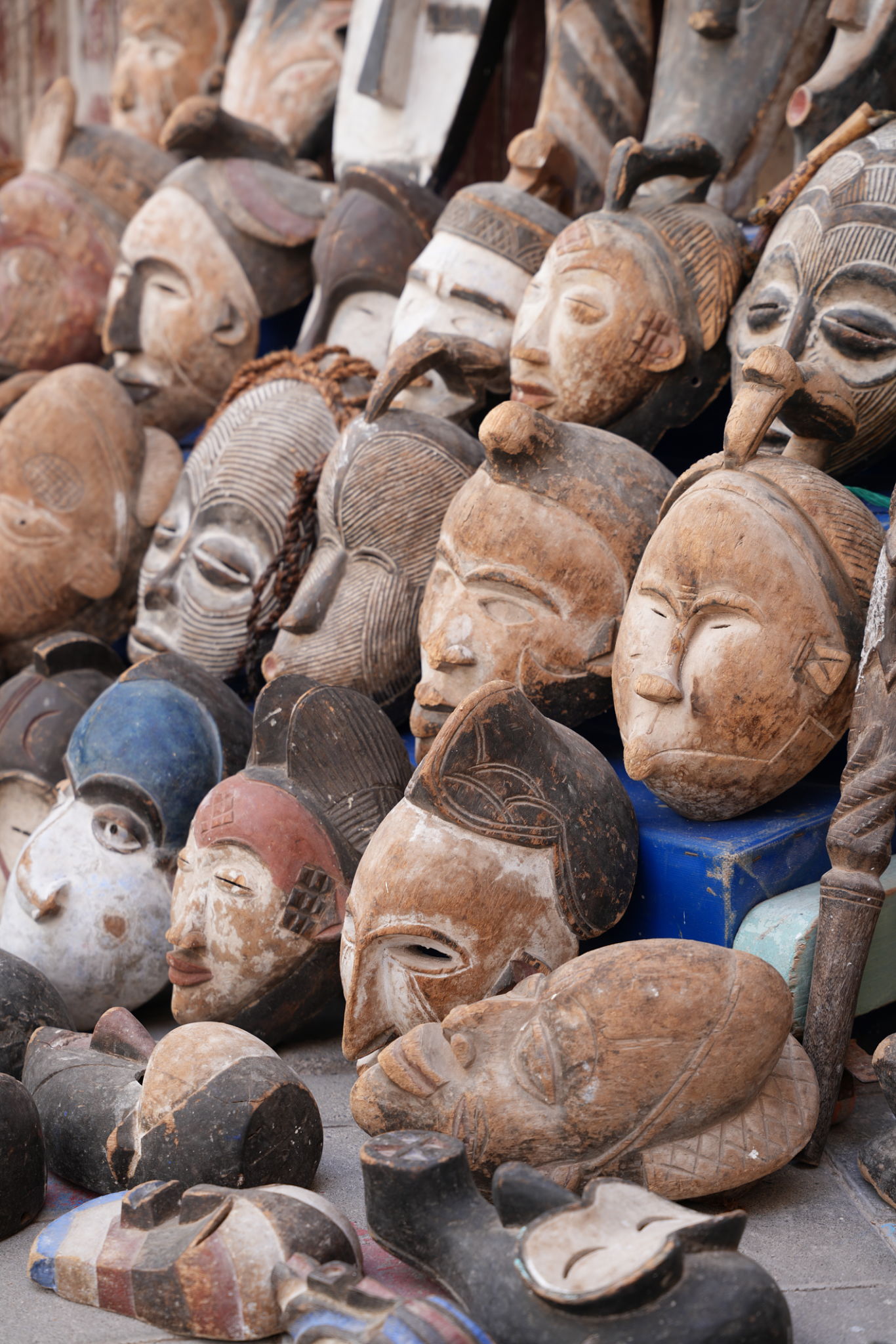 African ceremony mask