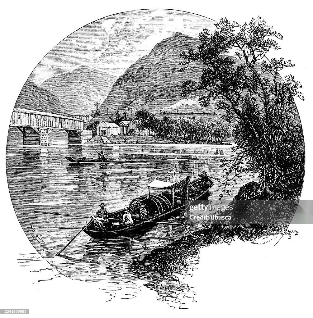White Sulphur Springs, Greenbrier River