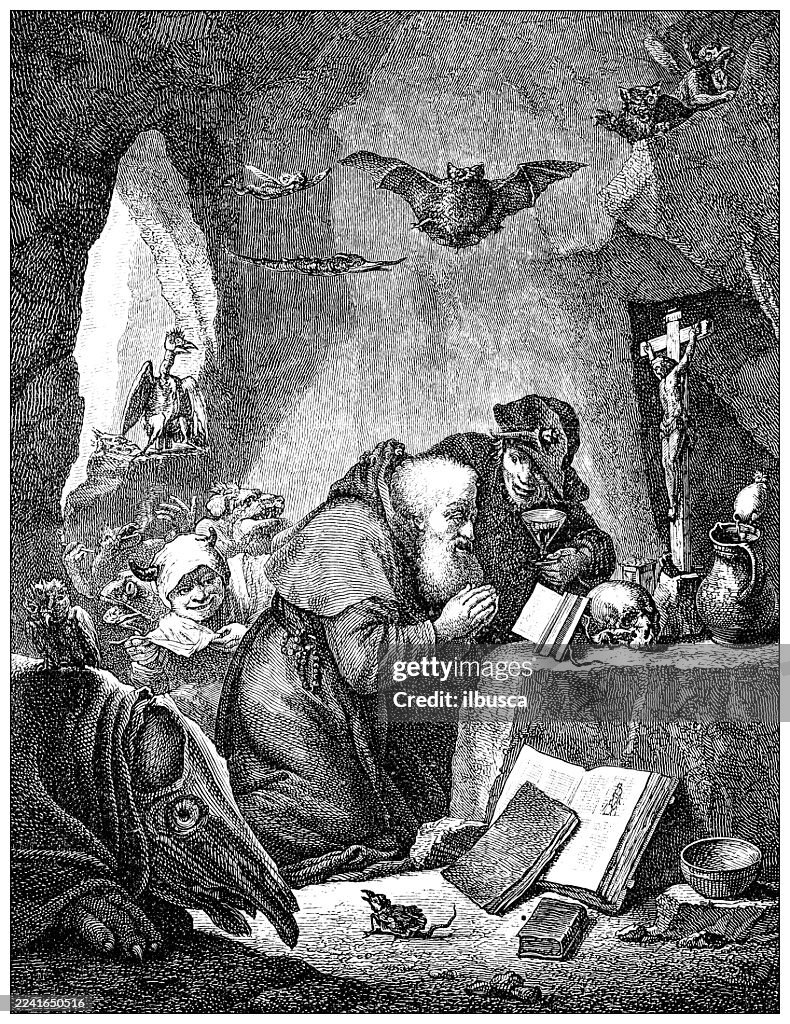 Flämische Maler, Versuchung des heiligen Antonius