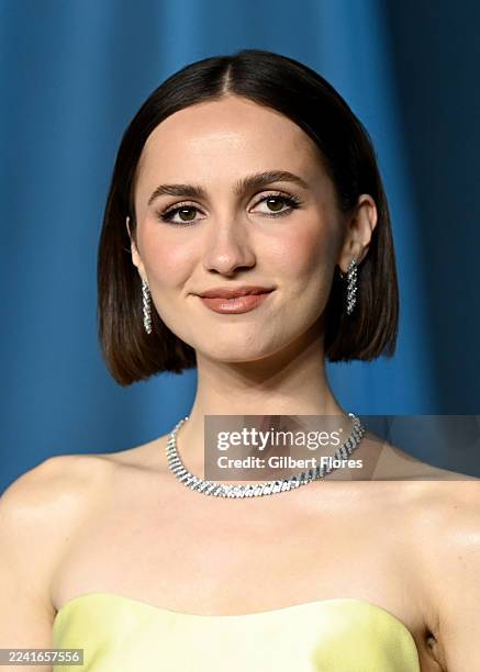 Maude Apatow at the Fifth Annual Academy Museum Gala held at the Academy Museum of Motion Pictures on October 18, 2025 in Los Angeles, California.