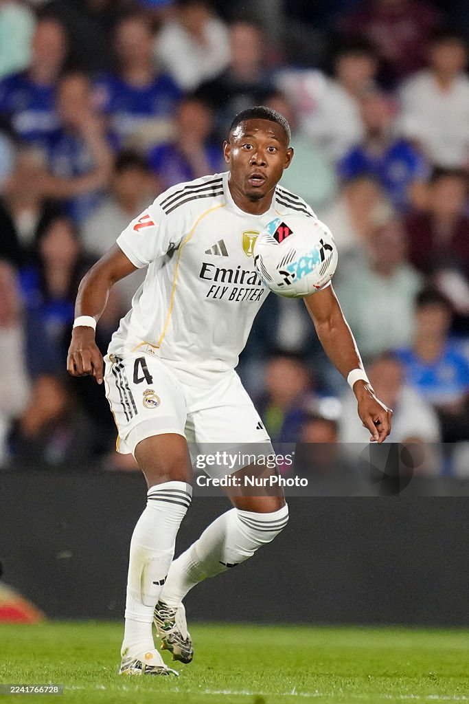David Alba David Alaba centre-back of Real Madrid and Austria in action during ...