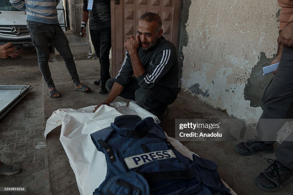 Israeli attack kills Palestinian journalist Ahmed Abu Mutair