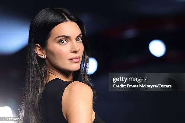 Kendall Jenner attends the Academy Museum 5th Annual Gala in Partnership with Rolex at Academy Museum of Motion Pictures on October 18, 2025 in Los...