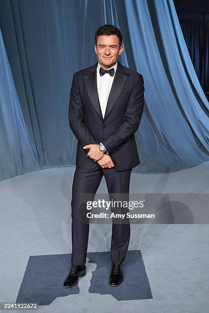 Orlando Bloom attends the 5th Annual Academy Museum Gala at the Academy Museum of Motion Pictures on October 18, 2025 in Los Angeles, California.
