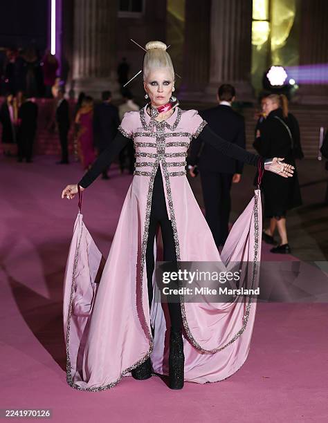 Daphne Guinness attends the inaugural British Museum Ball at The British Museum on October 18, 2025 in London, England.