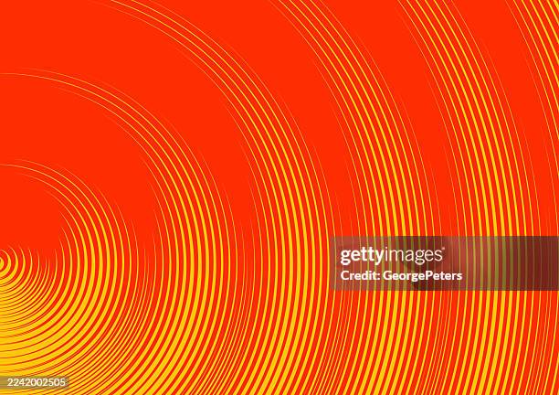concentric circles abstract background - half circle infographic stock illustrations