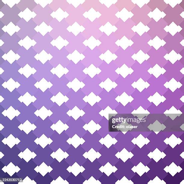 geometric pattern with gradient purple tones. - star pattern stock illustrations