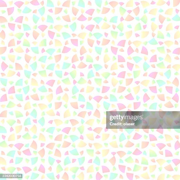 quarter circles pattern in matrix - copper gradient stock illustrations