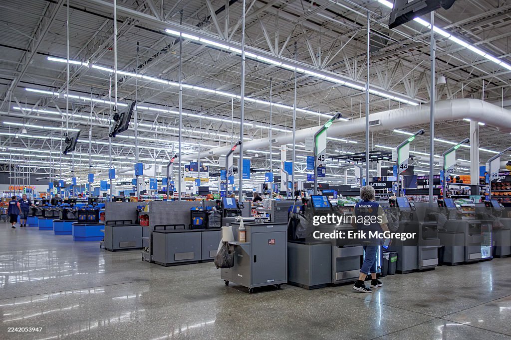 The interior of a Walmart in Venice, Florida. News Photo - Getty Images