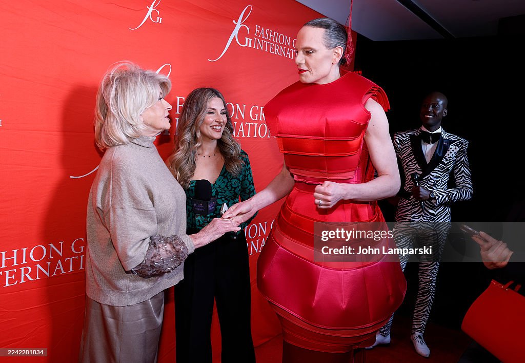 Fgi Jordan Martha Stewart and Jordan Roth attend the 41st Annual FGI Night of ...