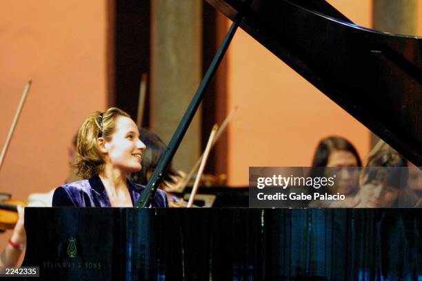 Helene Grimaud, piano, performs the Rachmaninoff Piano Concerto No. 2 in c minor, Op. 18, with Peter Oundjian, conductor, and the Orchestra of St....