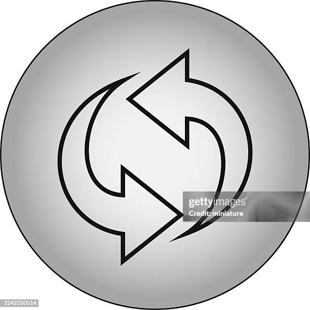 repeat icons - market update stock illustrations