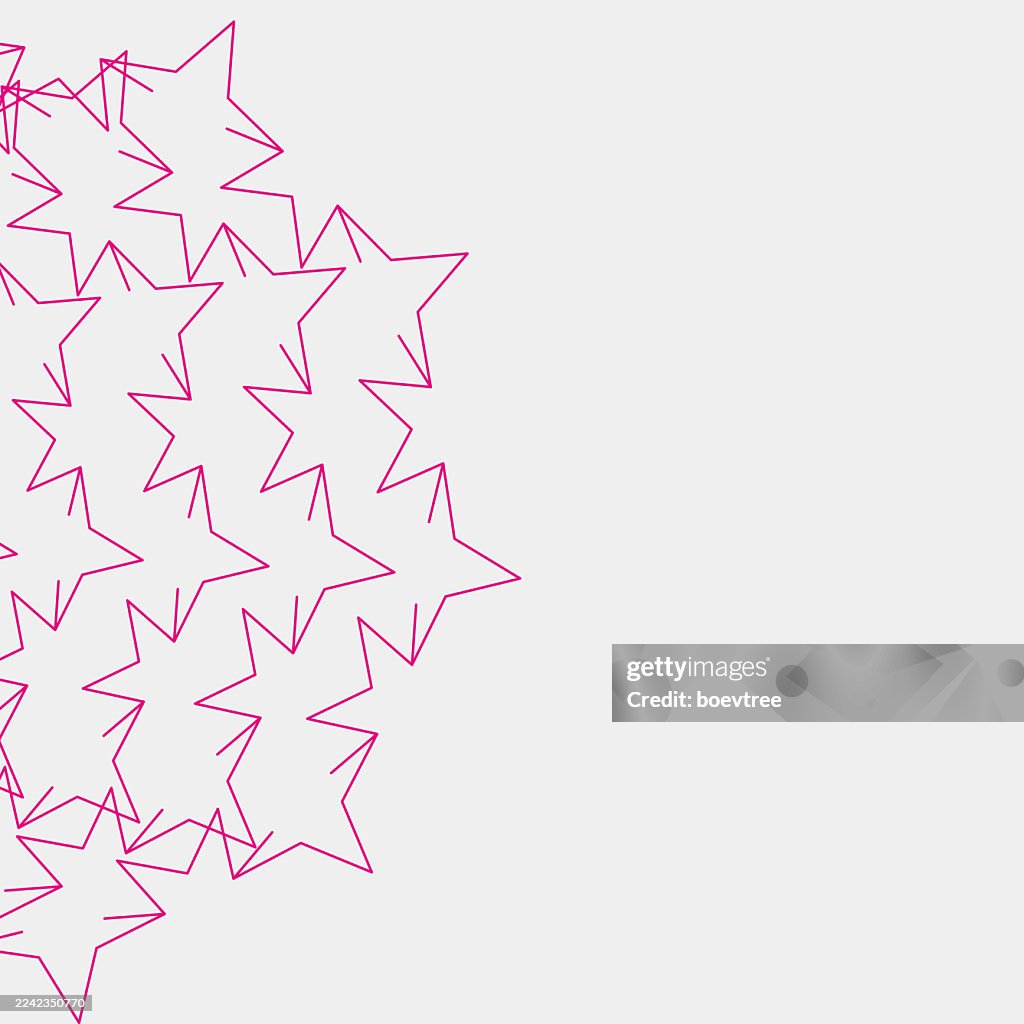 Abstract star material texture pattern background