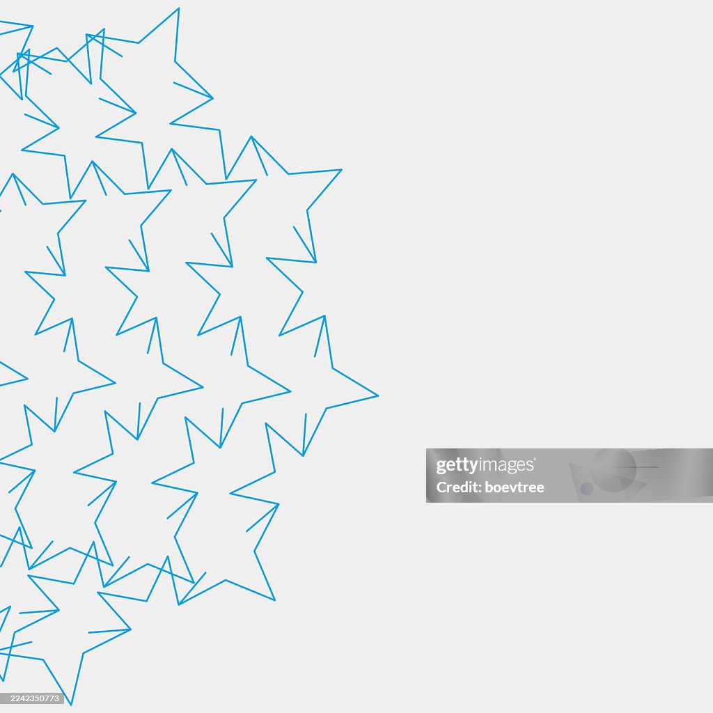 Abstract star material texture pattern background
