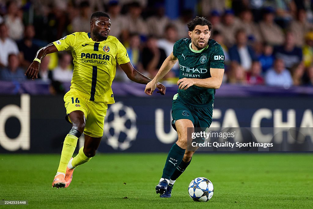 Villarreal CF v Manchester City - UEFA Champions League 2025/26 League Phase MD3