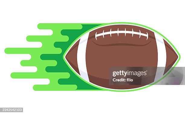 american football - throwing stock illustrations