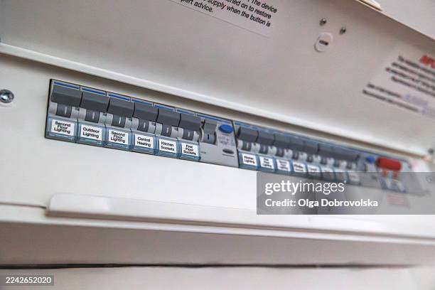 Fuse In Box 315 Electrical Fuse Box Photos et images haute résolution - Getty Images