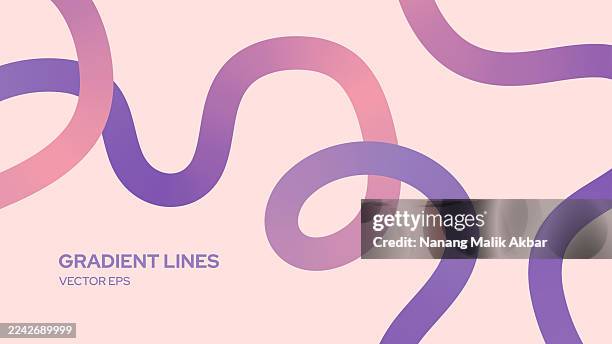 abstract background with wavy gradient lines for background design - geometric tortoise stock illustrations