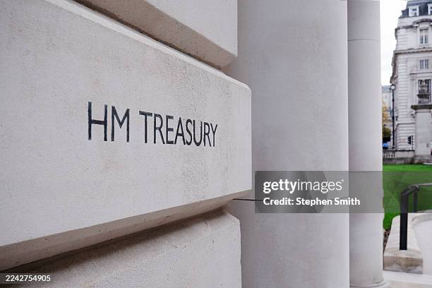 close up hm treasury sign - treasury stock pictures, royalty-free photos & images