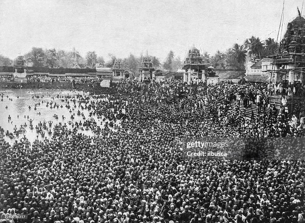 Festival of Mahamakam, Kombakonum, South India