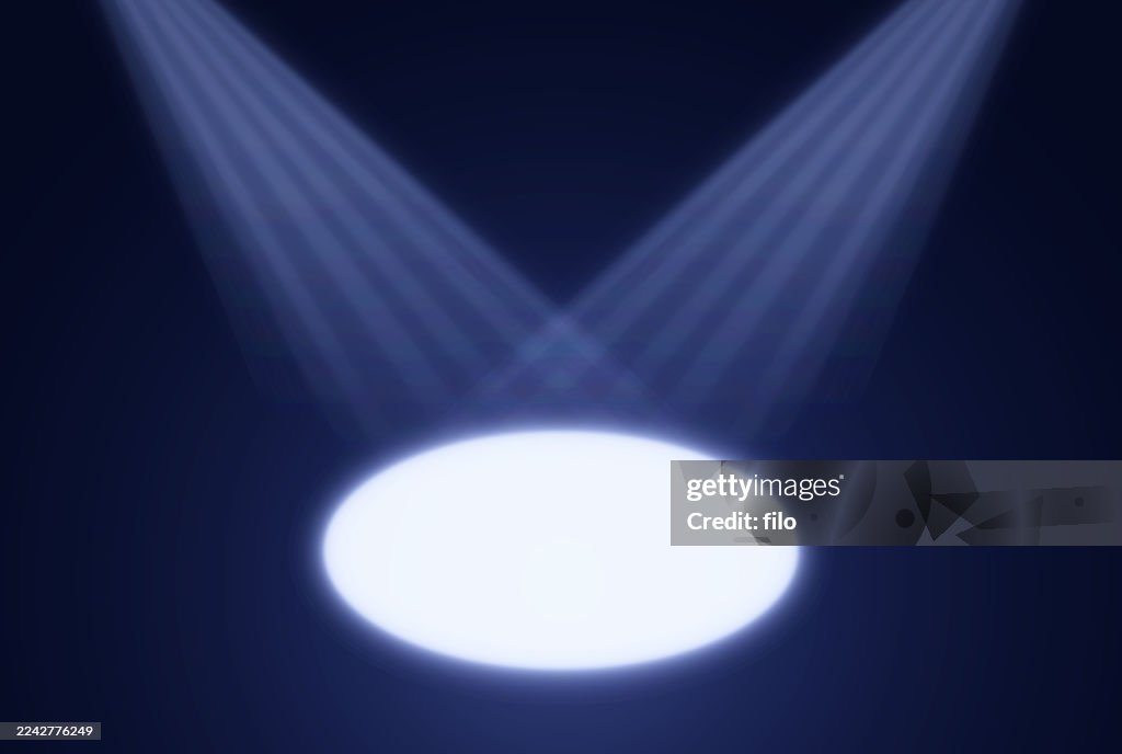 Spotlight Focus Event Floodlight Background