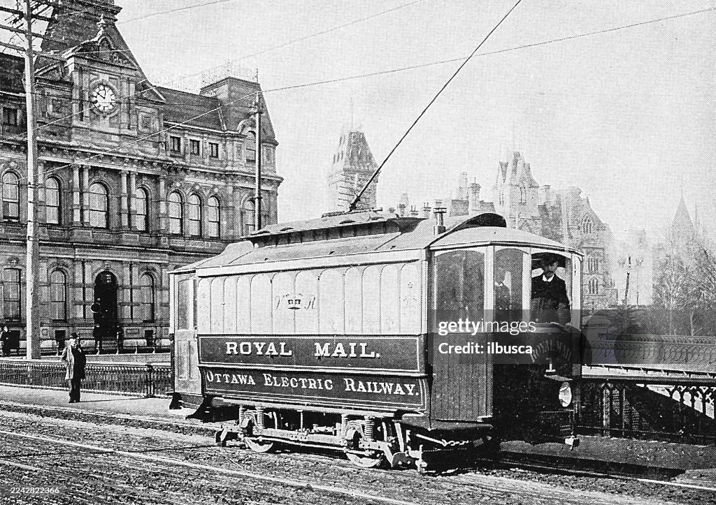 Ottawa Electric mail car