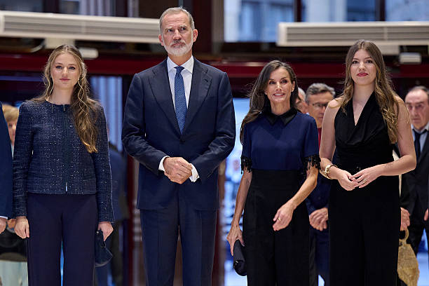 ESP: Spanish Royals Attend The XXXIII Concert Ahead Of "Princesa De Asturias" Awards 2025