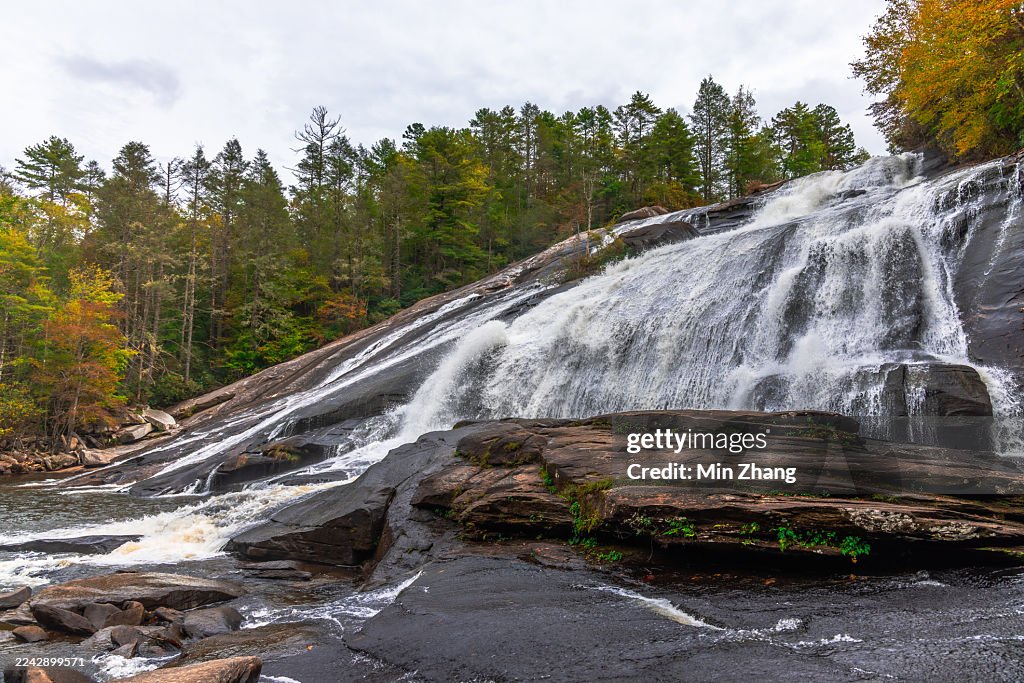 High Falls im DuPont State Forest