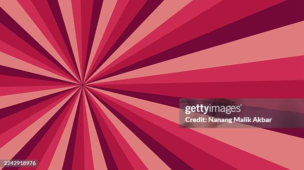 colorful sun rays for background design - red supernova stock illustrations