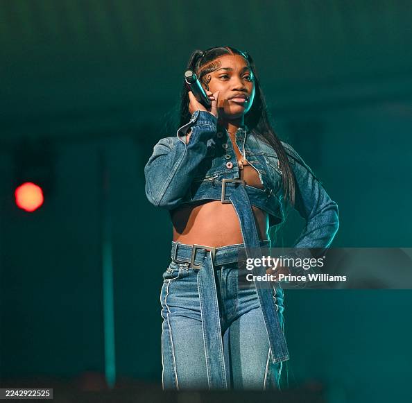 Bunnab Female Rapper BunnaB performs during Spelhouse Homecoming Concert 2025 at The Dome ...