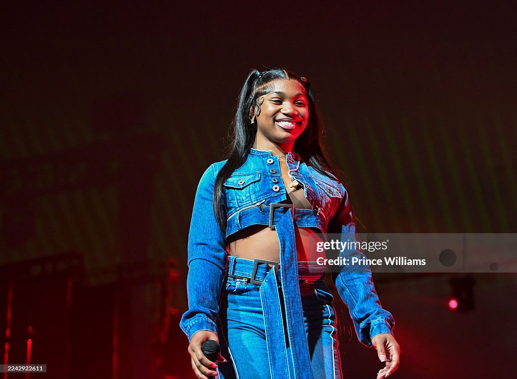 Bunnab Female Rapper BunnaB performs during Spelhouse Homecoming Concert 2025 at The Dome ...