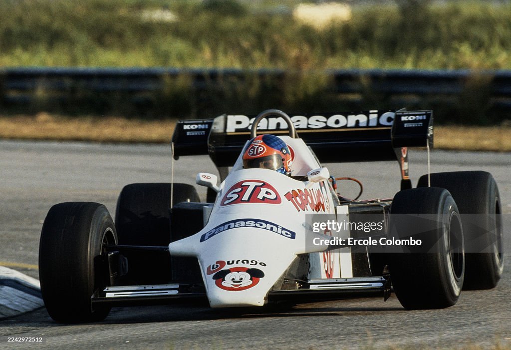 1984 Pre Season Testing for the F1 Grand Prix of Brazil