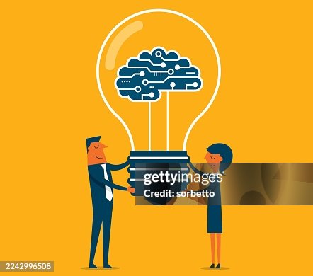 Artificial intelligence in a light bulb - Brain Artificial intelligence in a light bulb - Brain
