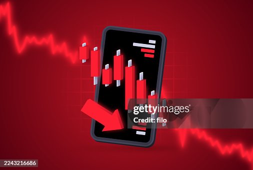 Stock Commodity Price Value Decrease Loss Recession Failure Chart Data Stock Commodity Price Value Decrease Loss Recession Failure Chart Data