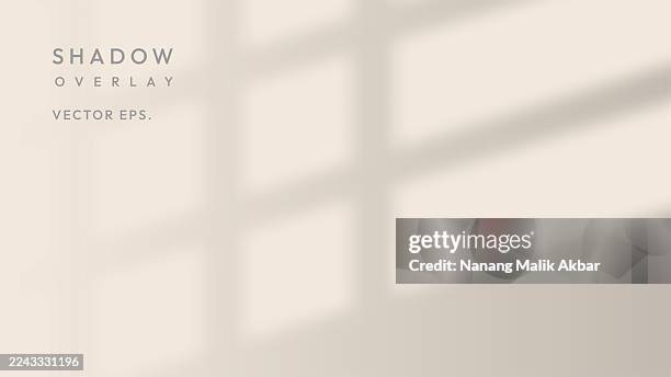 shadow window with transparent background for design mockup - white window frame stock illustrations