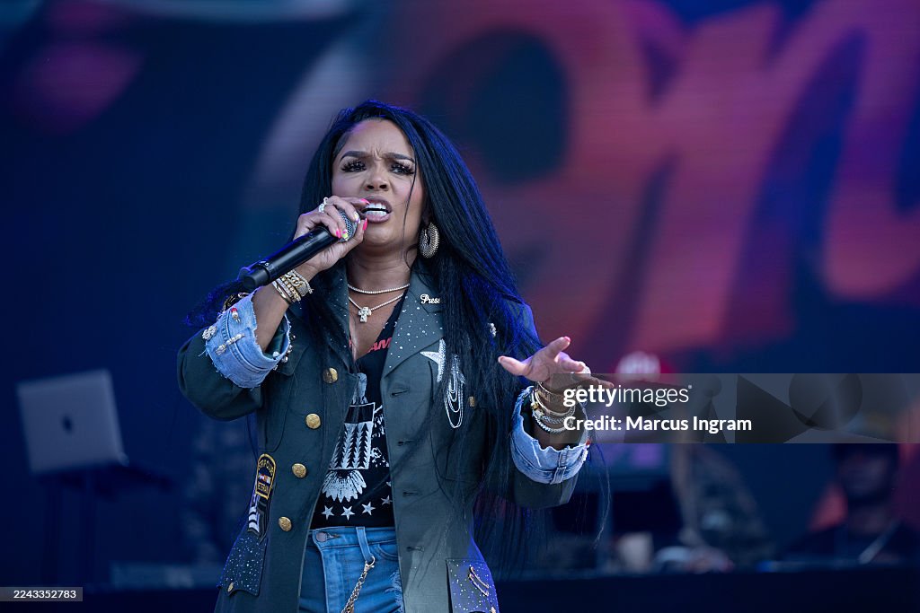 Phopo Rasheda Rasheeda Frost performs onstage during the ONE Musicfest 2025 day 1 ...