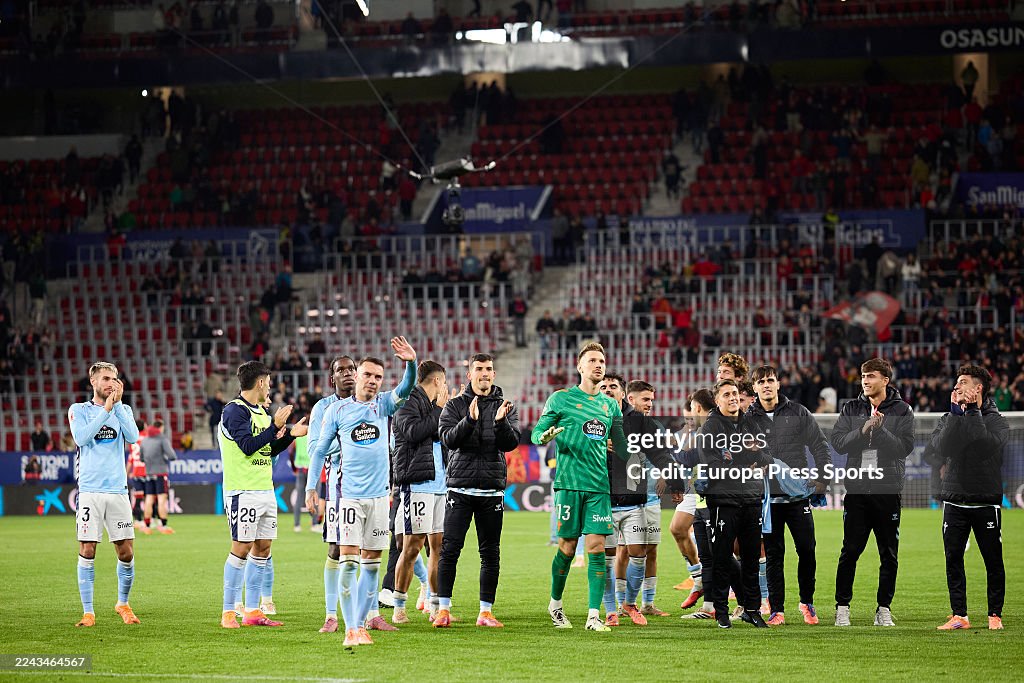 Ca Osasuna V Rc Celta De Vigo - Laliga Ea Sports