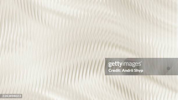Ribbed glass background with refraction effect. Reeded glass with monochrome gradient. Abstract background