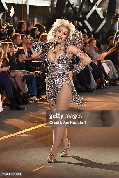 Doja Cat performs during Vogue World: Hollywood 2025 at Paramount Studios on October 26, 2025 in Los Angeles, California.