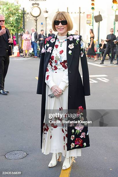 Anna Wintour attends Vogue World: Hollywood 2025 at Paramount Studios on October 26, 2025 in Los Angeles, California.