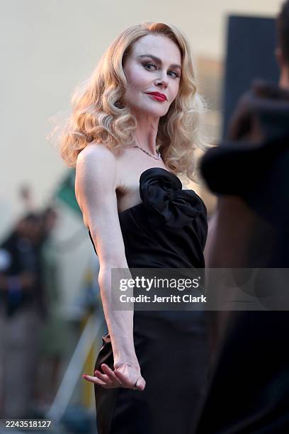 Nicole Kidman walks the runway during Vogue World: Hollywood 2025 at Paramount Studios on October 26, 2025 in Los Angeles, California.